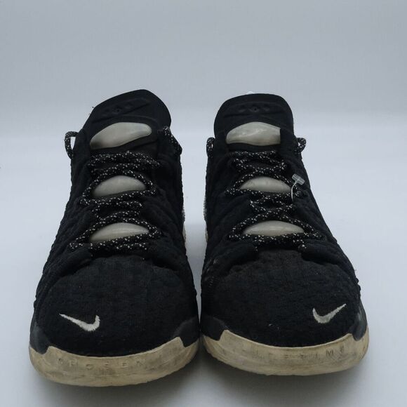 Nike LeBron‎ 18 Low Black University Red Basketball Sneakers  Size 5.5Y (Women’s - Picture 8 of 10